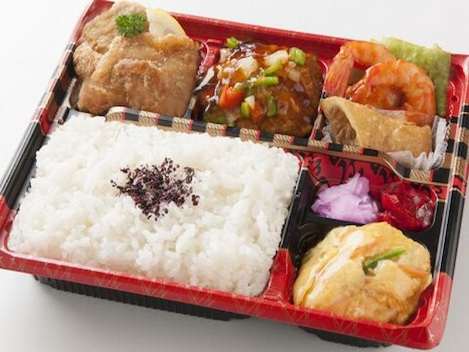 No.101特選中華　酢豚と鶏のから揚げ