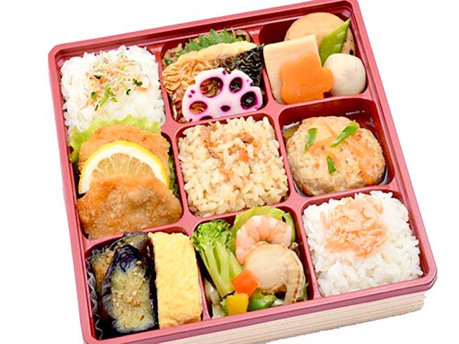 No.162彩り九升弁当 華（はな）　小缶茶無料サービス中！