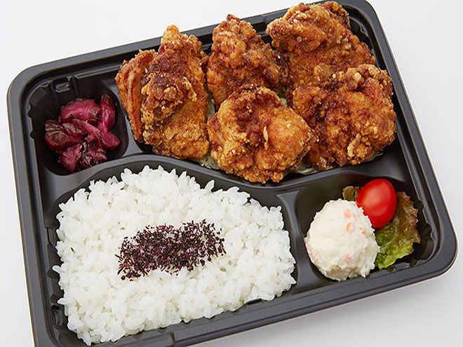 カレー唐揚げ弁当